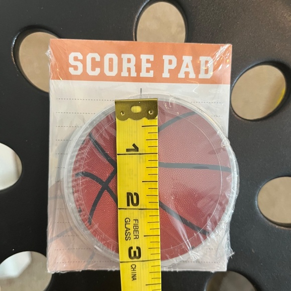 🏀 Round Basketball Playing Cards & Score Pad Set 🏀 NEW - Picture 5 of 5